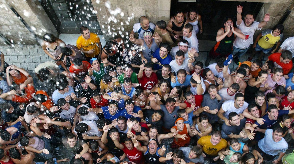 Fiestas de San Roque en Peñafiel, con su tradicional chúndara, que este año se ha suspendido por la pandemia del Covid