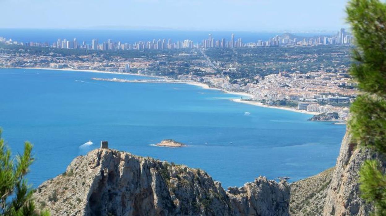 Vista panorámica de Altea