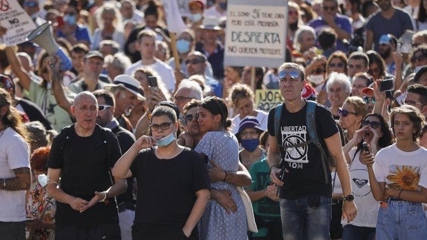 La Delegación del Gobierno en Madrid se escuda en que autorizó la marcha antimascarillas solo para 20 personas