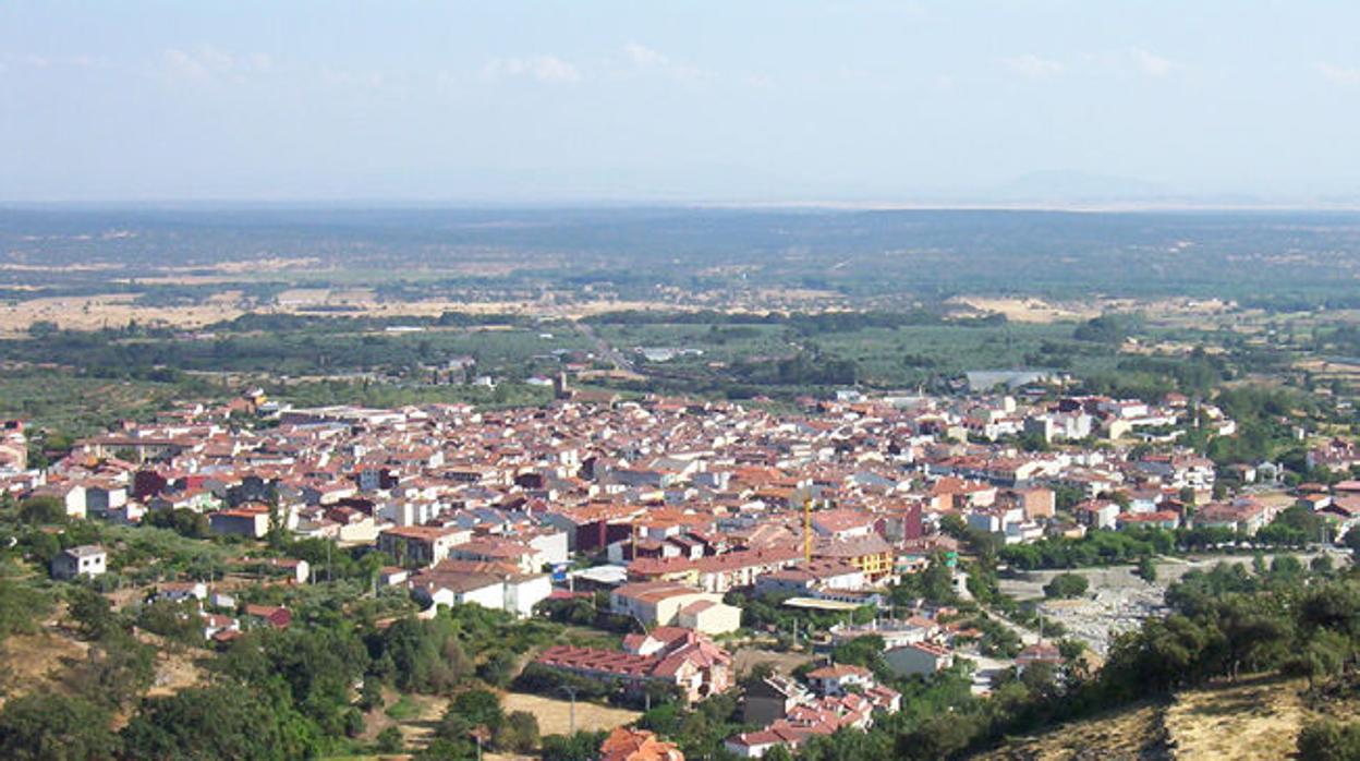 Vista de la localidad abulense de Candeleda