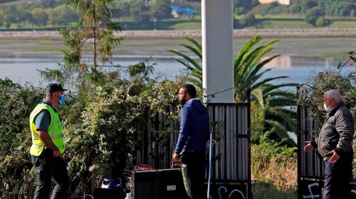 Desalojo en Oleiros (La Coruña) por orden judicial