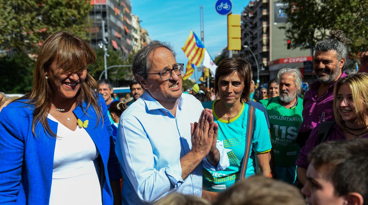 Quim Torra, en la Diada del año pasado