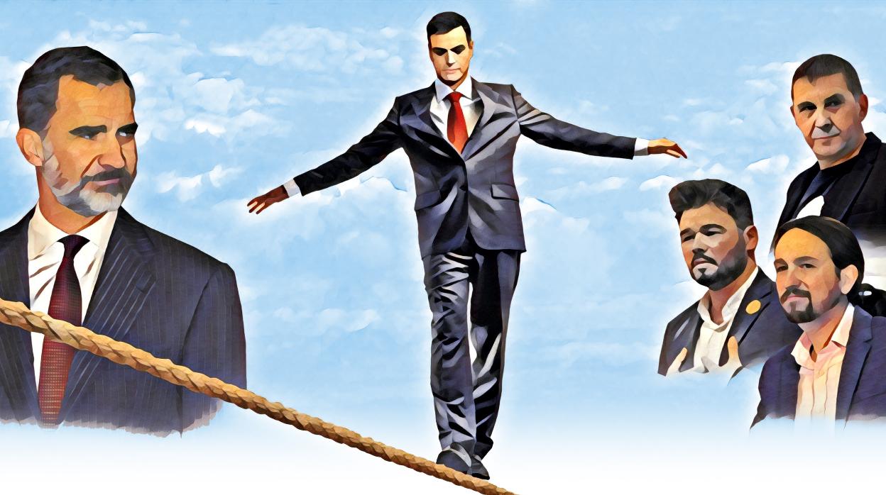 Sánchez presionó a la Casa del Rey como cesión ante ERC