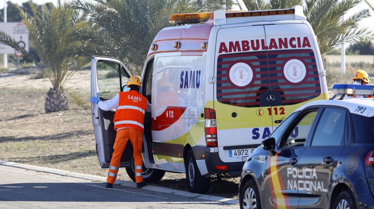 Imagen de un archivo de una ambulancia del Samu