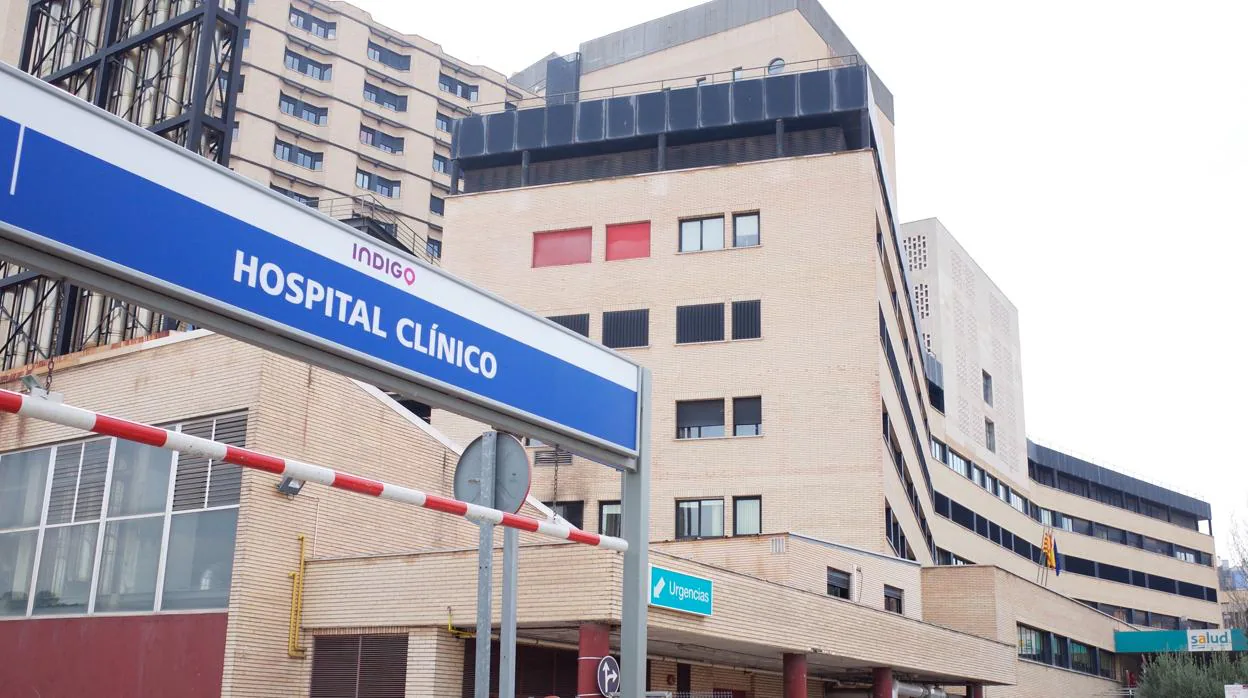 El Clínico de Zaragoza es el hospital aragonés con más ingresados por Covid-19