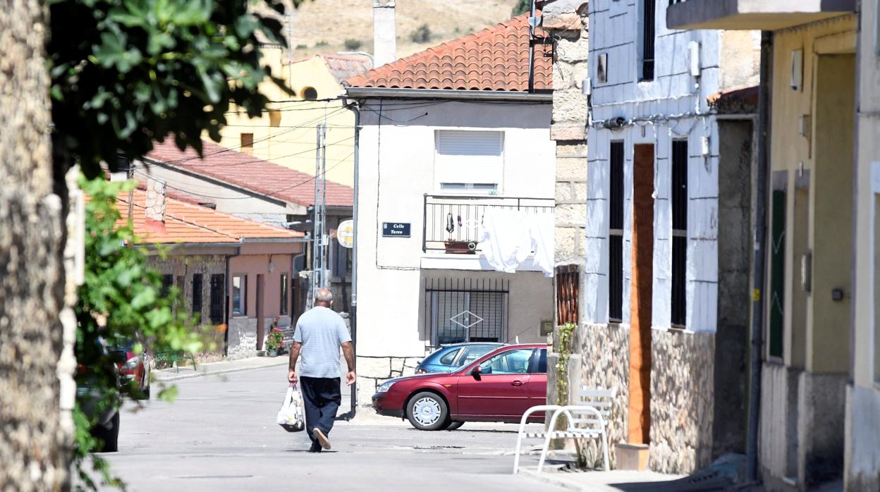 Las calles de Cantalejo durante el confinamiento