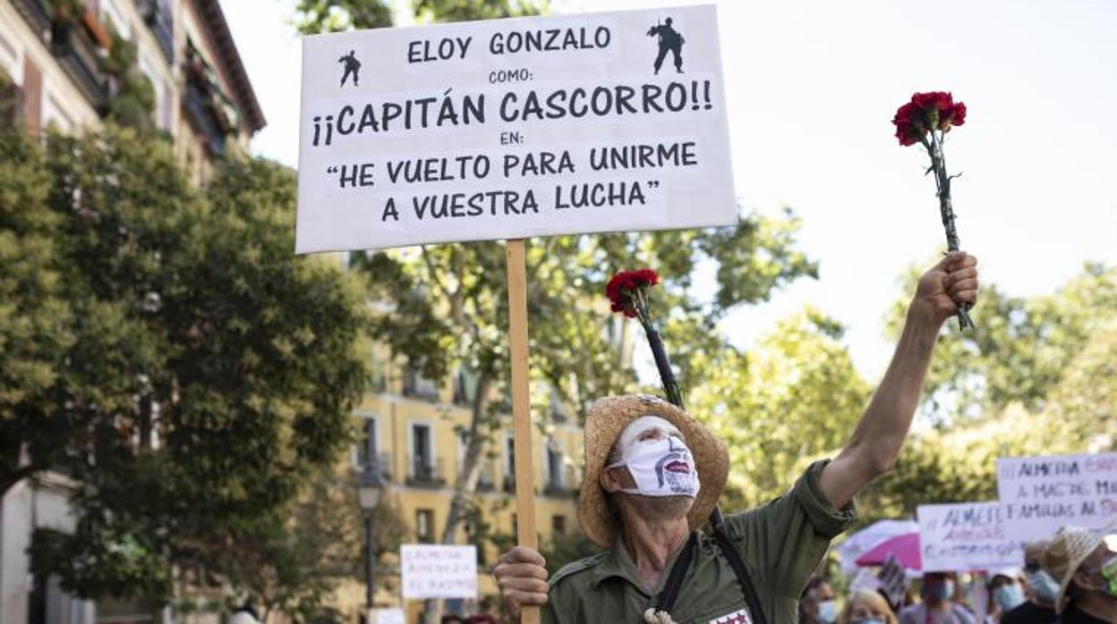 Protestas de comerciantes del Rastro