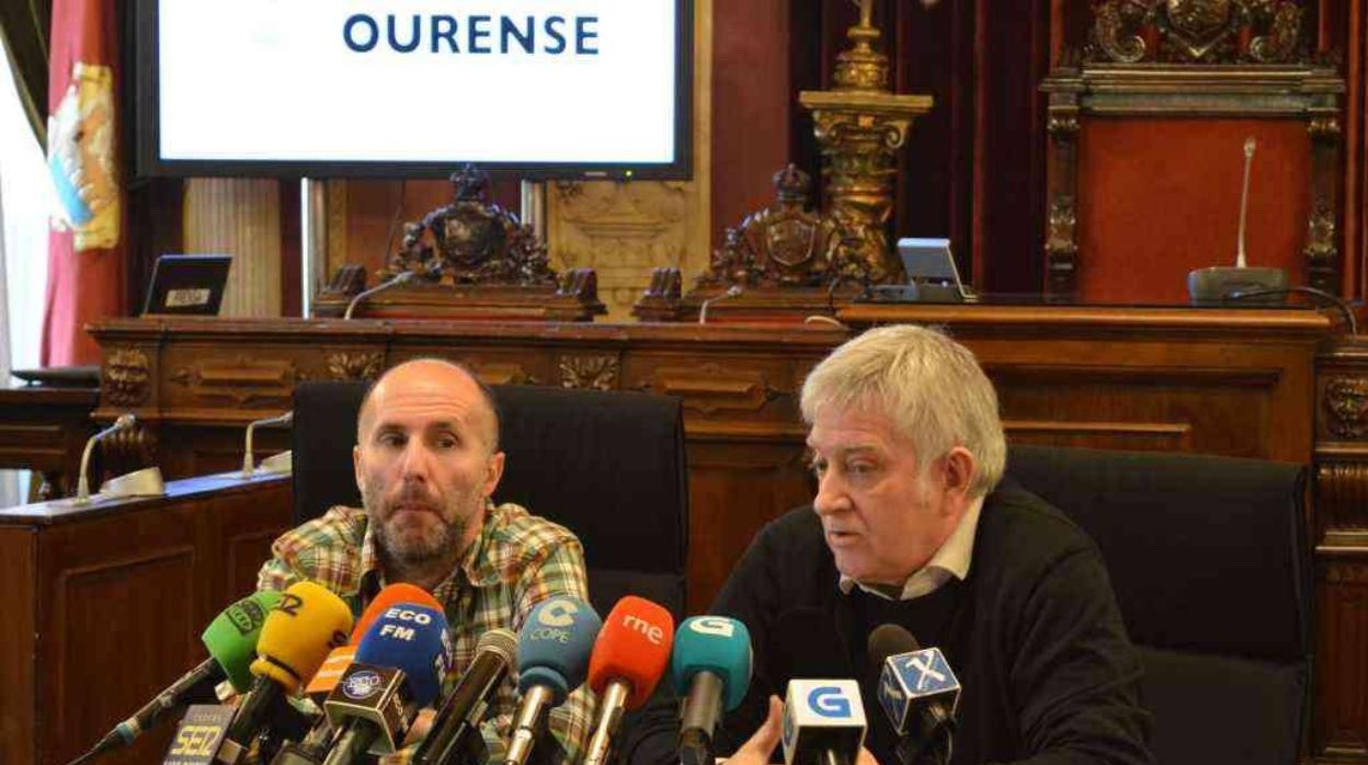 Caride y Jácome, en una foto de archivo