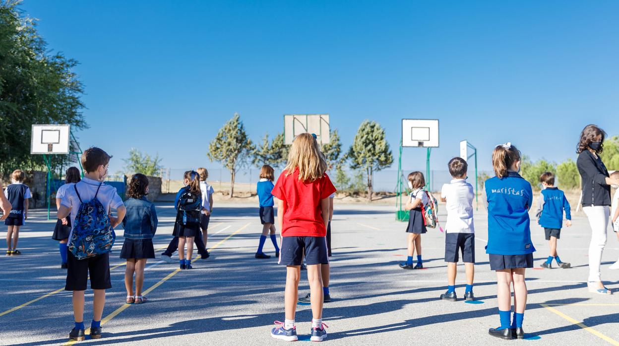 Primer día de colegio en Castilla y León