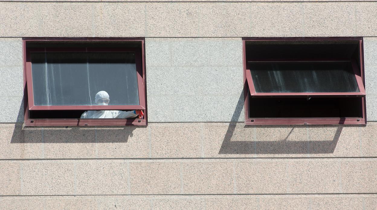 Residencia de mayores DomusVi de Outeiro de Rei en Lugo, esta semana