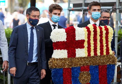 Ofrenda del F. C. Barcelona