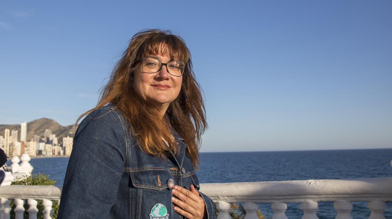 Isabel Coixet, durante el rodaje de «Nieve en Benidorm»