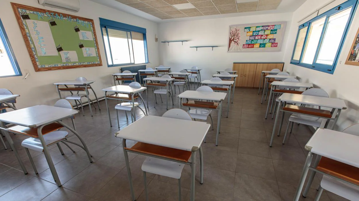 Imagen de archivo de un colegio de la provincia de Valencia