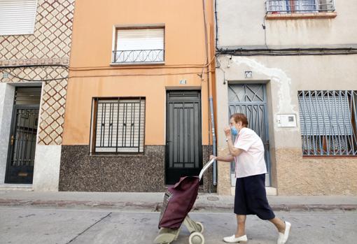 Imagen del domicilio en el que vivía la pareja detenida