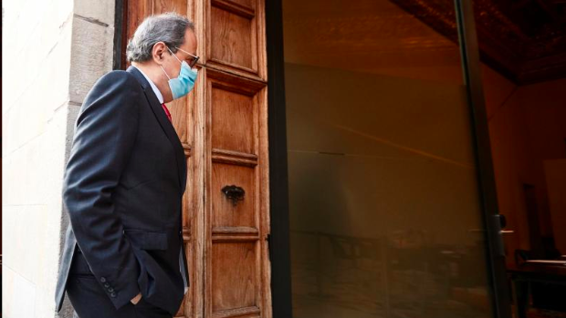 Torra espera que el Parlament le muestre su «solidaridad antirrepresiva» ante la posible inhabilitación para cargo público