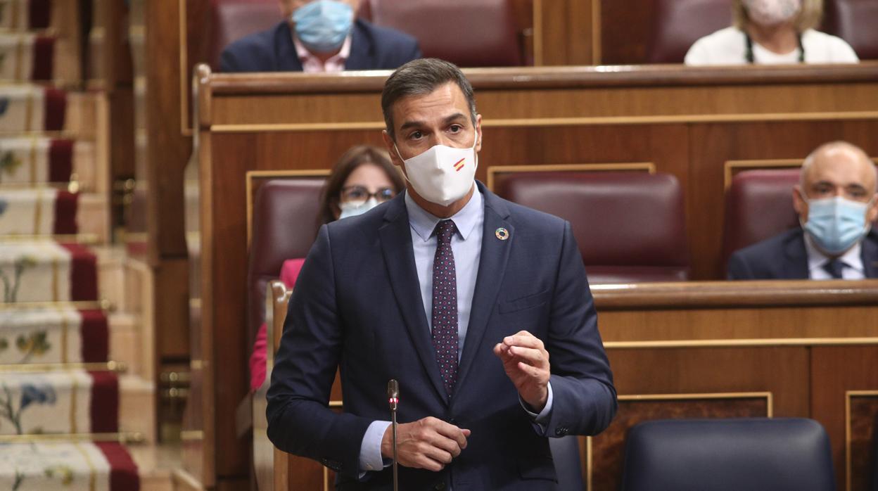 Sánchez, en el Congreso de los Diputados