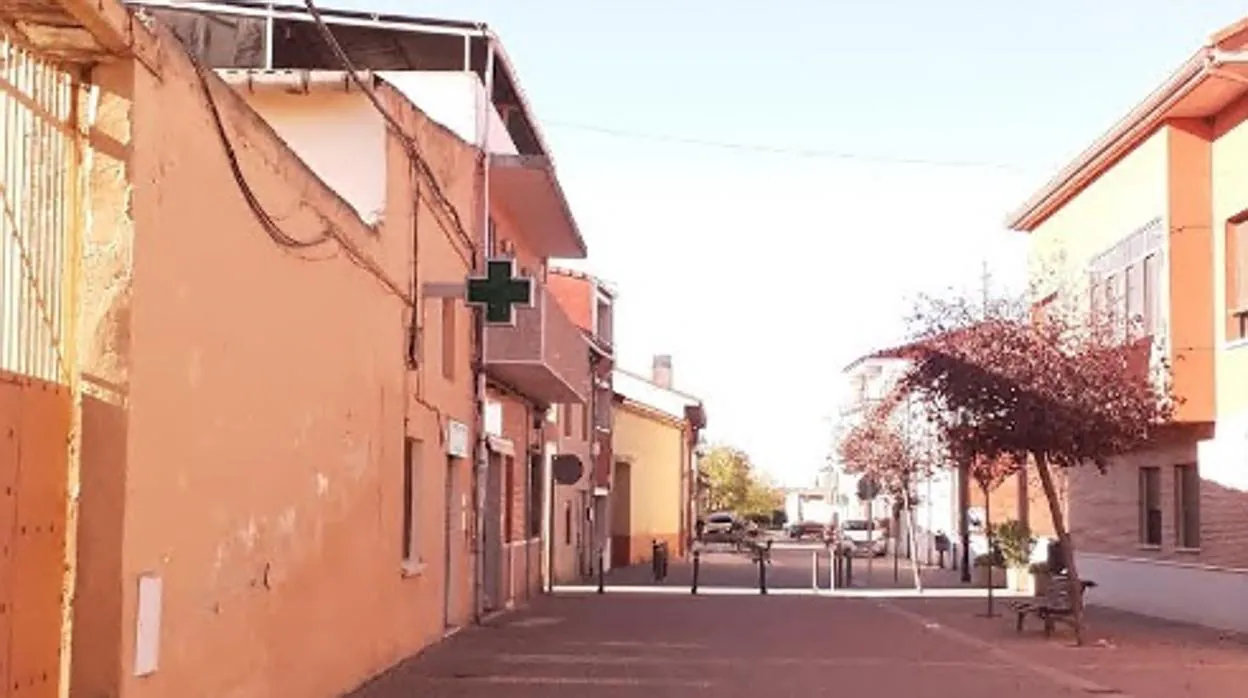 Una de las calles del municipio de Renedo, en Valladolid