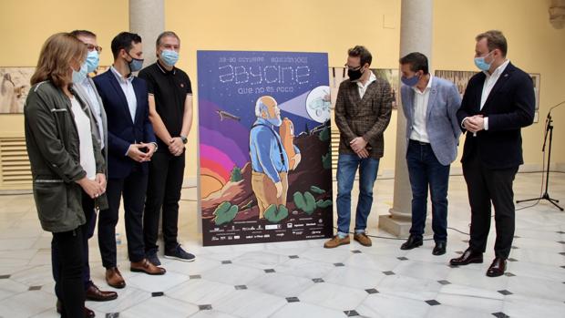 Joaquín Reyes rinde tributo a José Luis Cuerda con el cartel de Abycine