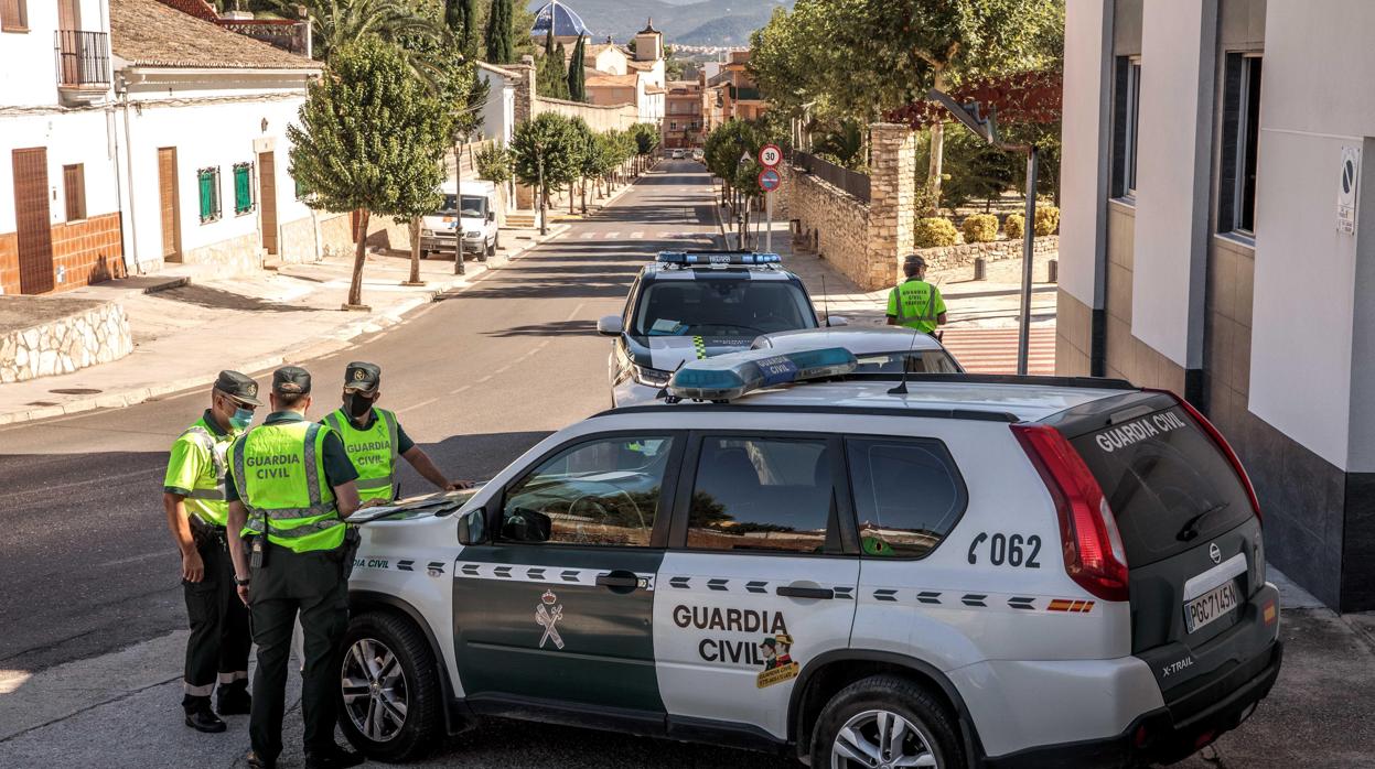 Imagen tomada en Benigànim tras decretarse el 1 de septiembre su confinamiento