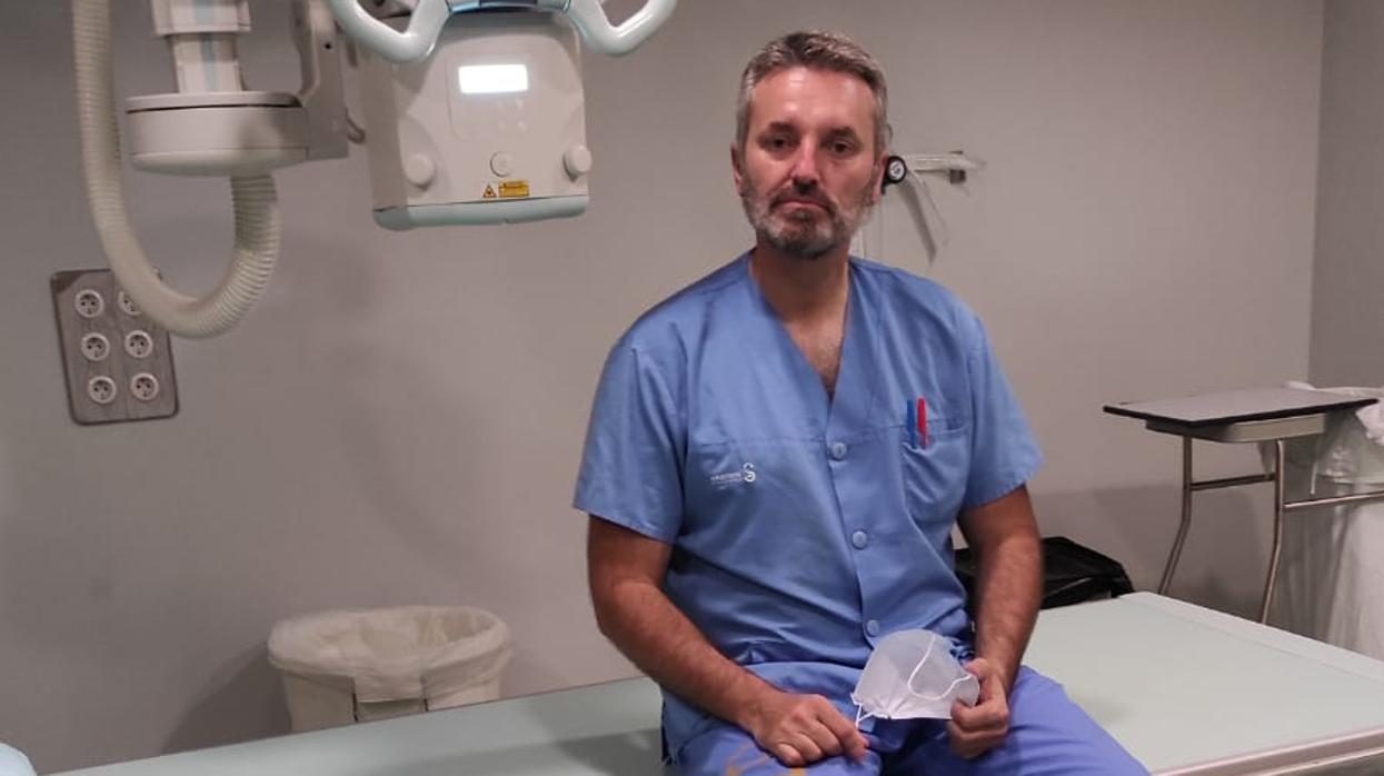 José Luis, en el hospital de Talavera