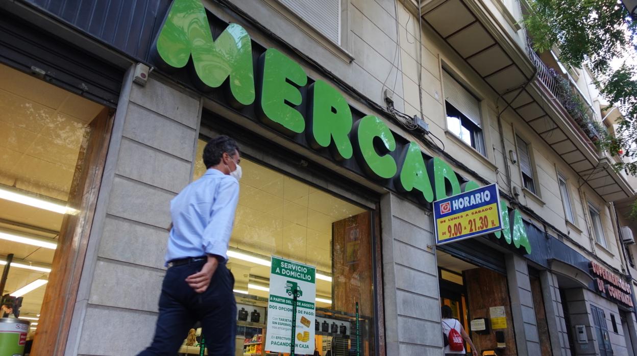 Imagen de un supermercado de Mercadona en Valencia