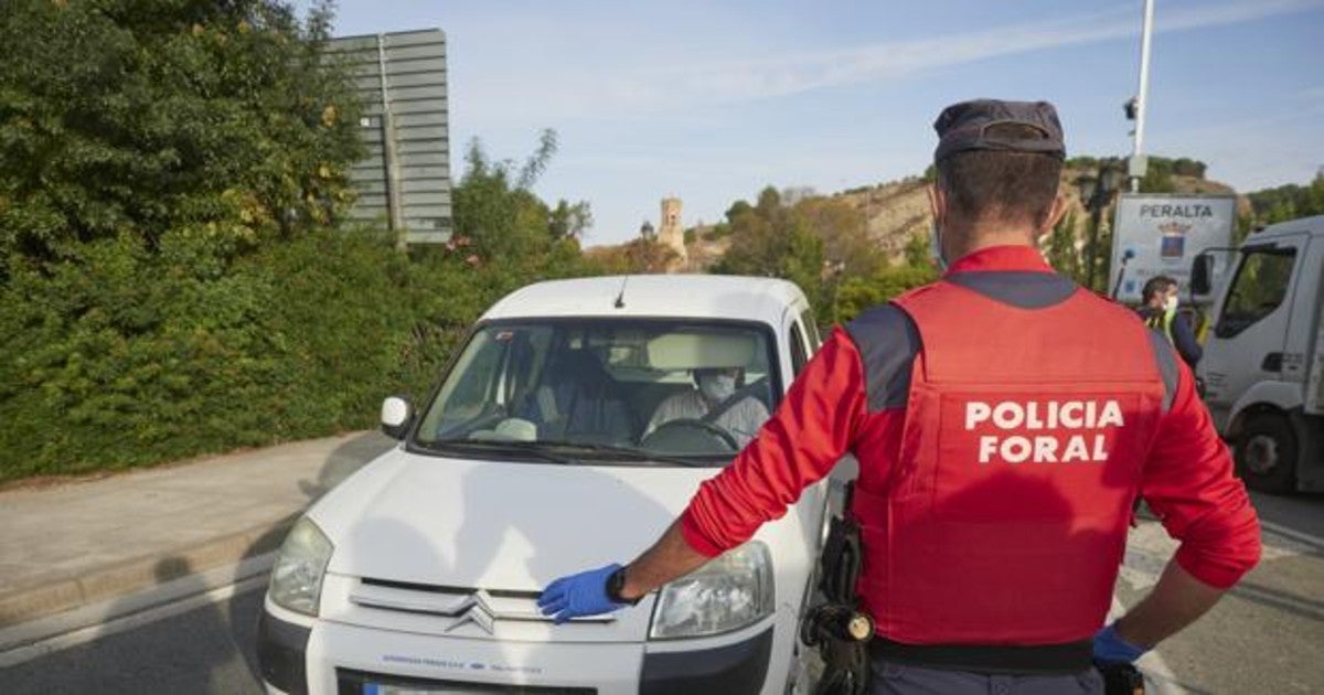 Control de accesos en Peralta frente al Covid-19