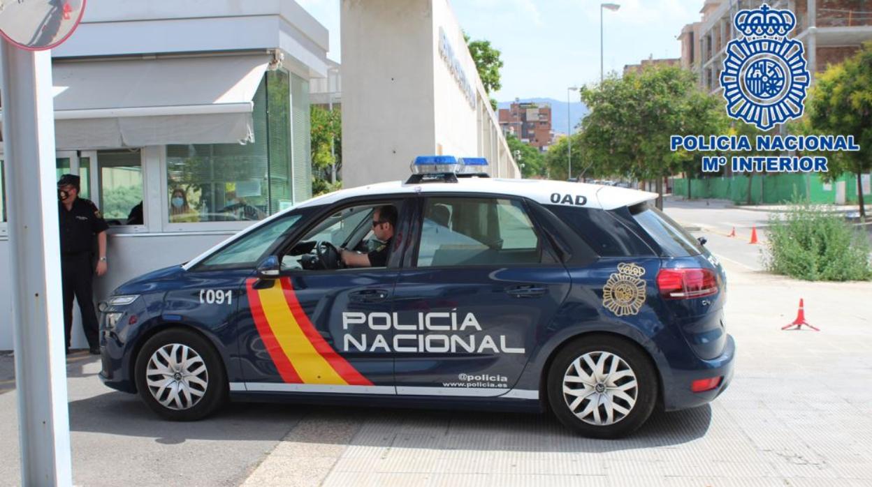 Imagen de la Policía en Granada