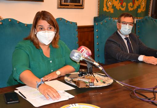 Tita García élez en rueda de prensa