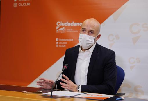 David Muñoz, diputado de Ciudadanos en las Cortes de Castilla-La Mancha