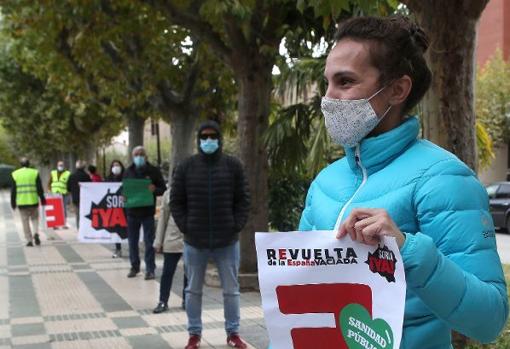 Cadena humana en Soria