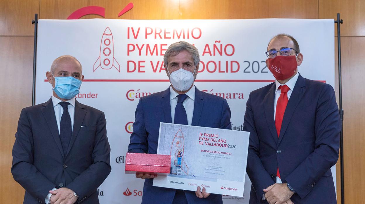 Emilio Moro, Premio Pyme del año 2020 de Valladolid