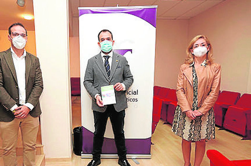 Rueda de prensa de los miembros del Colegio de Farrmacéuticos de Toledo