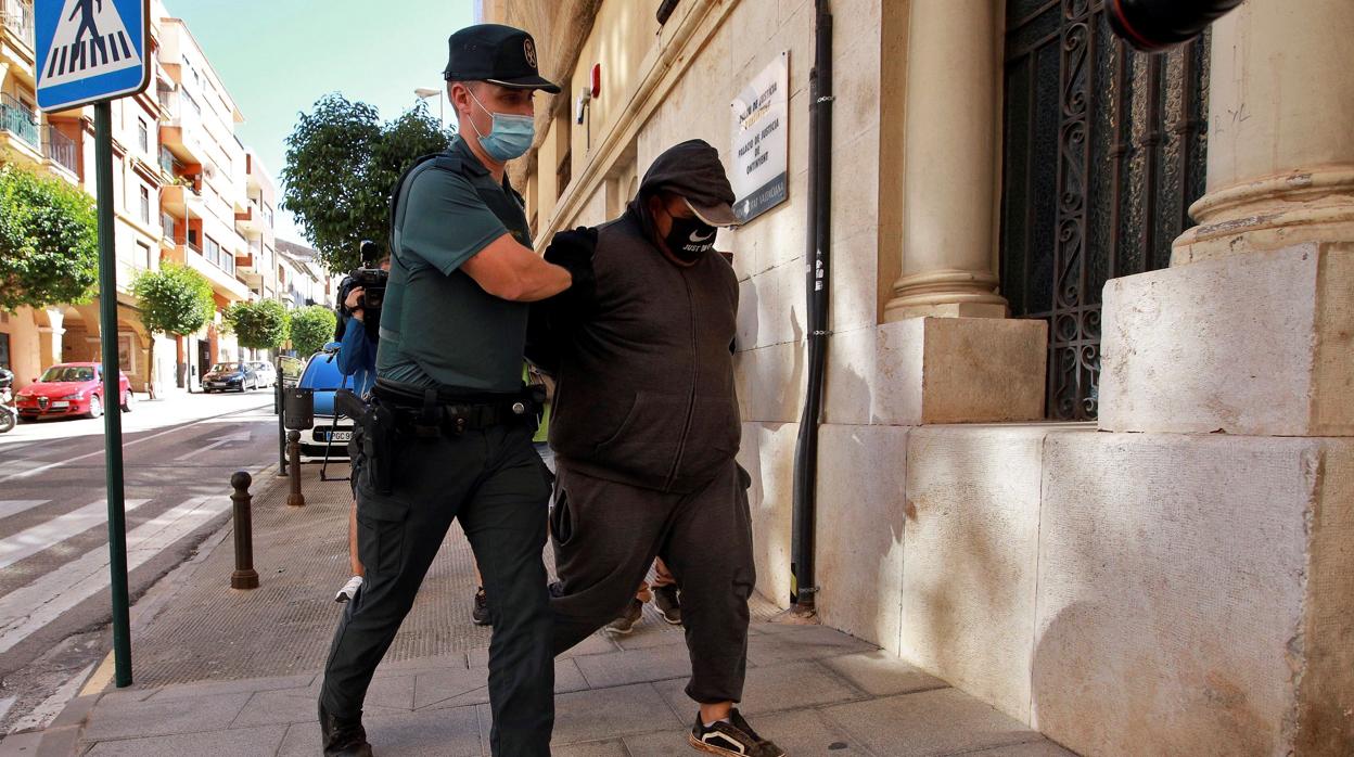 Imagen de uno de los detenidos por la agresión sexual a una niña en l'Olleria (Valencia)