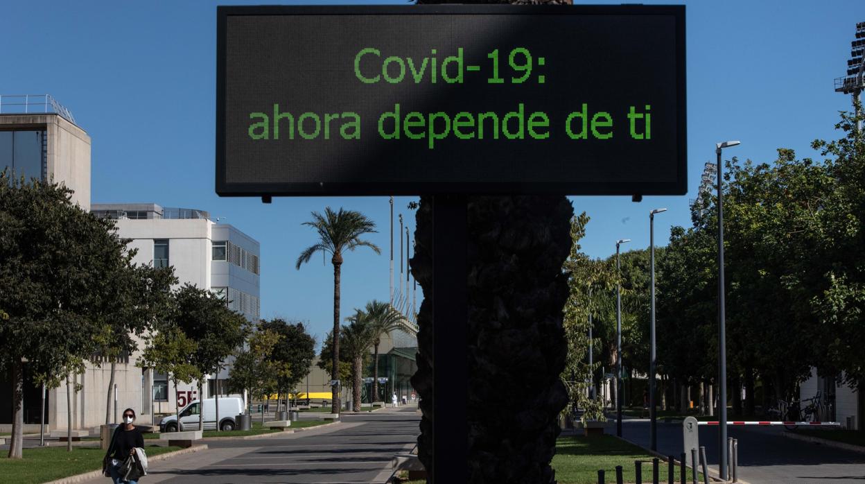 Imagen del Campus de Vera de la Universidad Politécnica de Valencia tras la suspensión de las clases