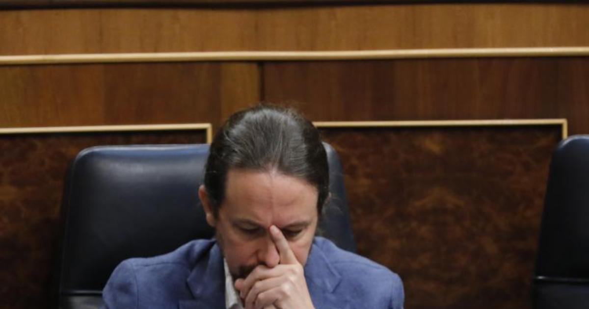 Pablo Iglesias, en el Congreso