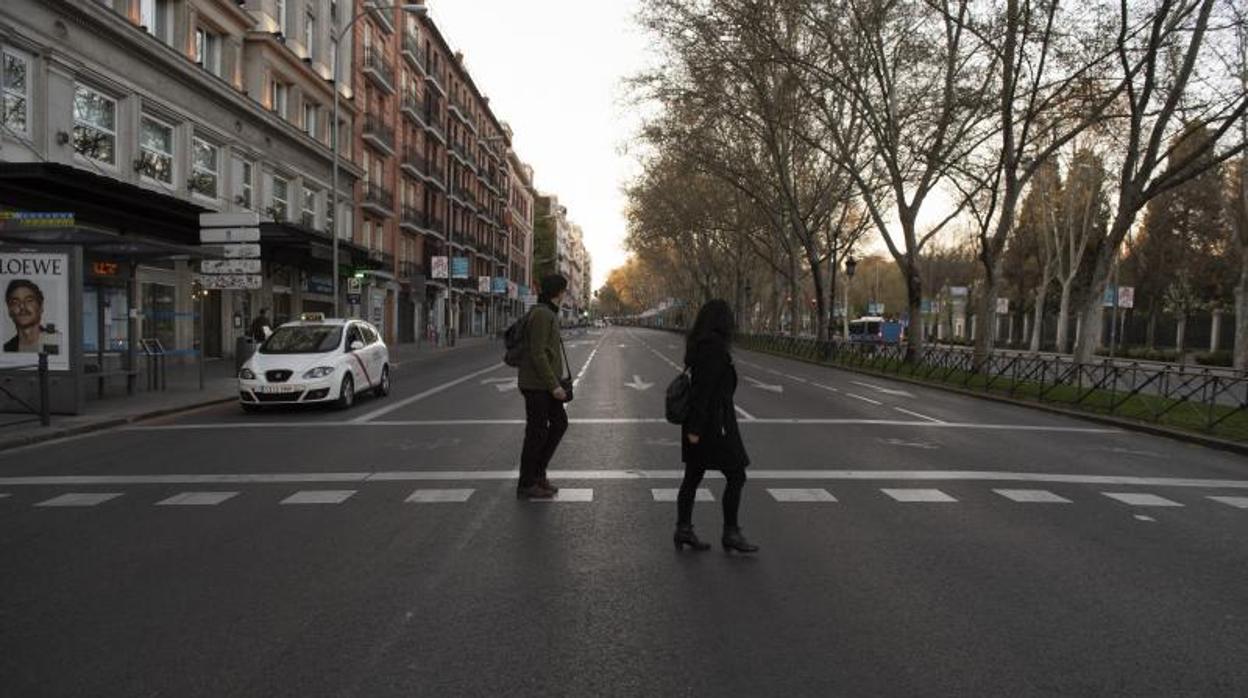 El paseo del Prado es una de las arterias que se peatonaliza los fines de semana