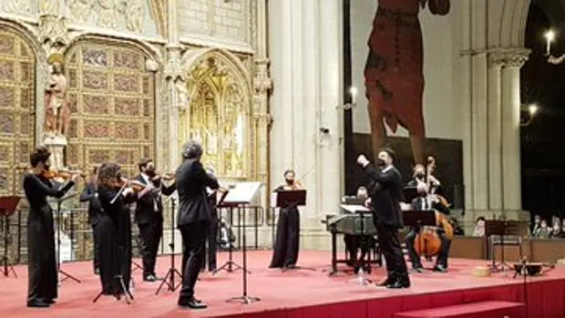 Emocionante concierto de la orquesta Nereydas en la catedral de Toledo