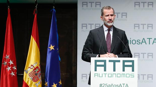 El Rey, a los autónomos: «España os necesita más que nunca»
