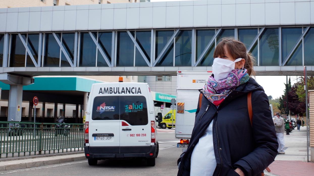 Los hospitales de Huesca y Teruel tienen saturadas sus UCI por el coronavirus, y los problemas se han extendido también a los hospitales zaragozanos Miguel Servet (en la imagen) y Clínico