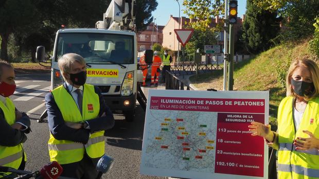 La Comunidad de Madrid mejora la seguridad vial de sus carreteras con la iluminación de 113 puntos negros