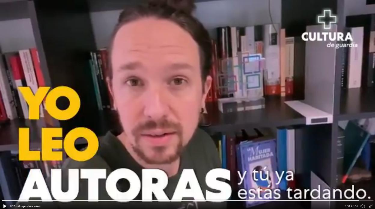 Fotograma de la campaña de Podemos