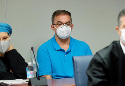 Imagen de Salvador durante el juicio que se celebra en la Audiencia de Valencia