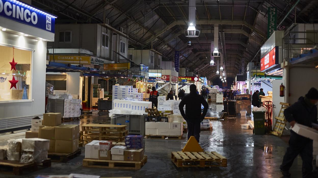 Interior de Mercamadrid, la mayor plataforma de alimentos