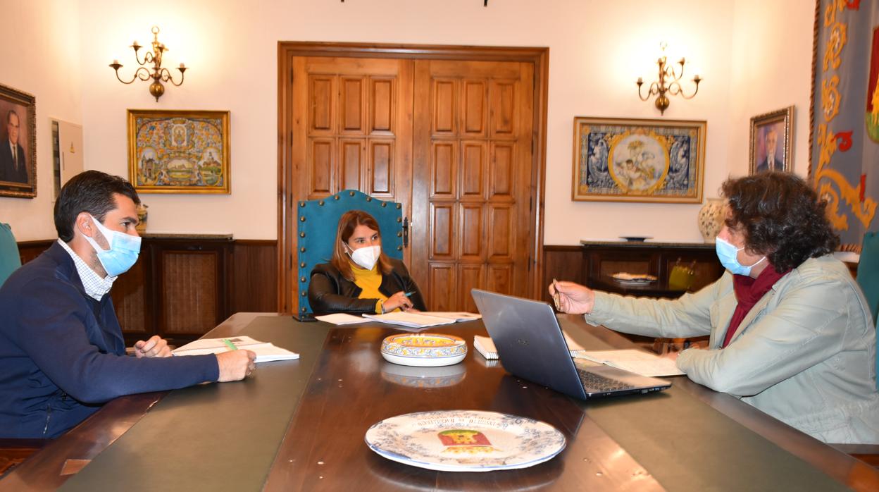 Reunión de trabajo con técnicos