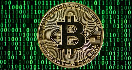 Imitacoón física de lo que sería un «bitcoin»