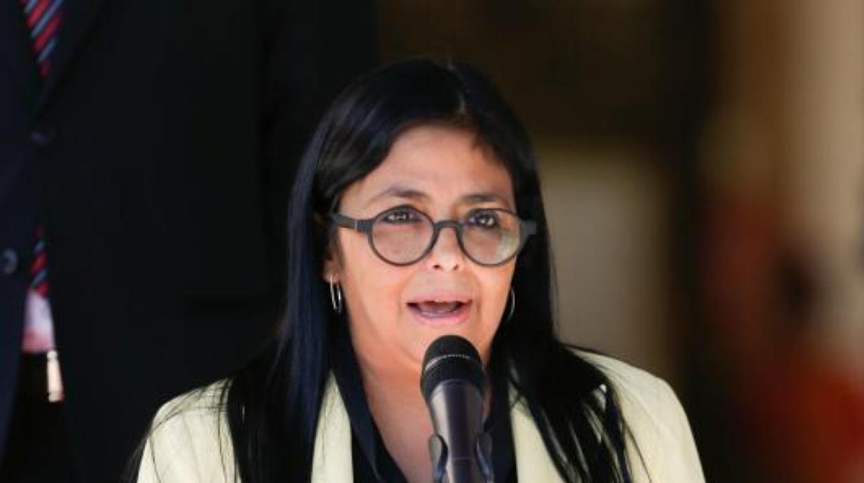 La vicepresidenta venezolana, Delcy Rodríguez