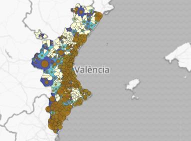 Confinamiento en Valencia: consulte los 30 municipios con más nuevos contagios de coronavirus