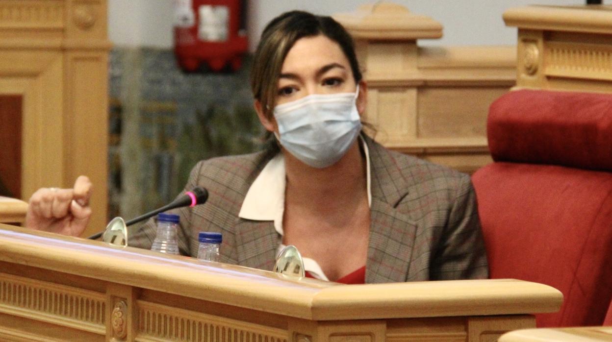 Claudia Alonso, portavoz del PP en el Ayuntamiento