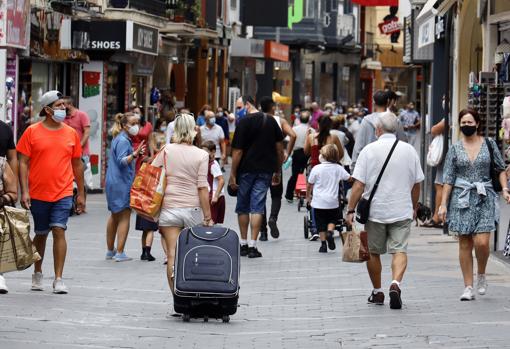 Imagen tomada en la localidad alicantina de Benidorm