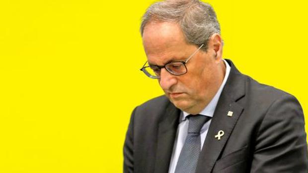 El Tribunal Constitucional archiva el recurso de Torra contra su inhabilitación